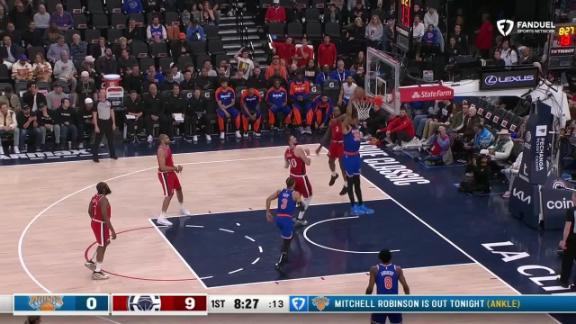 New York Knicks vs. LA Clippers: Game Highlights