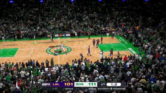 Los Angeles Lakers vs. Boston Celtics: Game Highlights