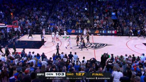 Denver Nuggets vs. Oklahoma City Thunder: Game Highlights