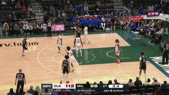 Cleveland Cavaliers vs. Milwaukee Bucks: Game Highlights