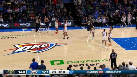 Denver Nuggets vs. Oklahoma City Thunder: Game Highlights