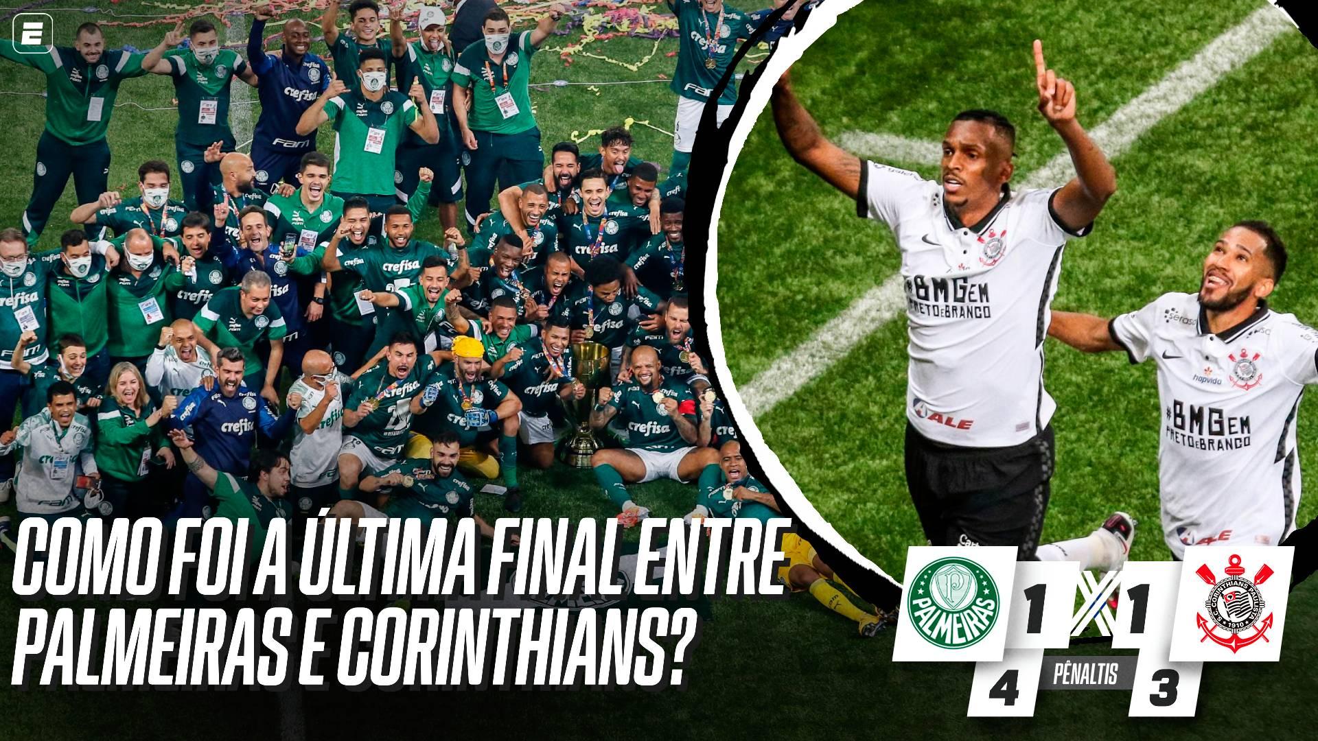 Com emoção! Relembre como foi a última final entre Palmeiras e ...