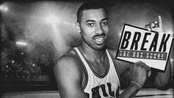 Check out the box score from Wilt Chamberlain's fabulous performance on this date vs. the Lakers.