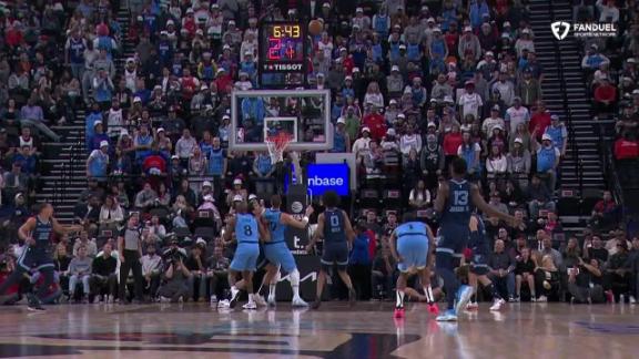 James Harden nails the trey vs. Memphis Grizzlies