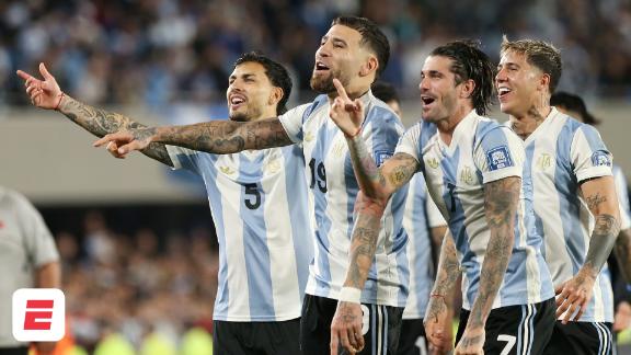 Argentina 4-1 Brasil (25 de Mar., 2025) Resultado Final - ESPN (AR)