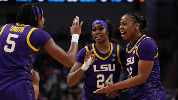 Aneesah Morrow brilló en la victoria de LSU para avanzar al Elite 8