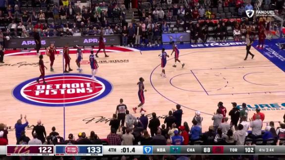 Cleveland Cavaliers vs. Detroit Pistons: Game Highlights