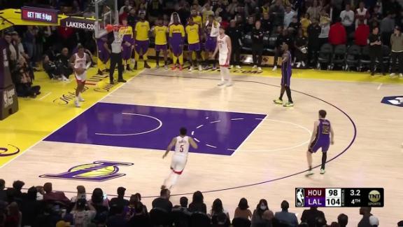Houston Rockets vs. Los Angeles Lakers: Game Highlights