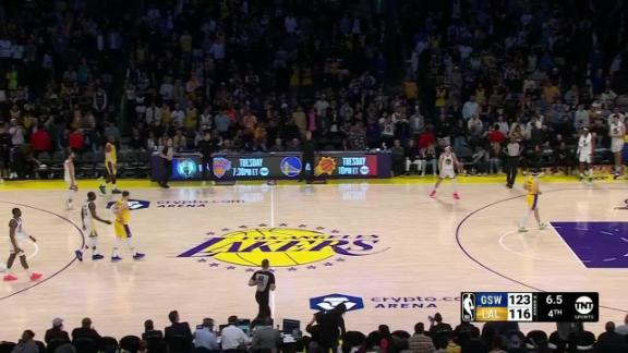 Golden State Warriors vs. Los Angeles Lakers: Game Highlights