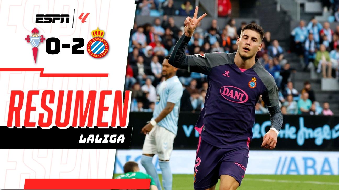 El Espanyol venció al Celta y se aleja del descenso - ESPN Video