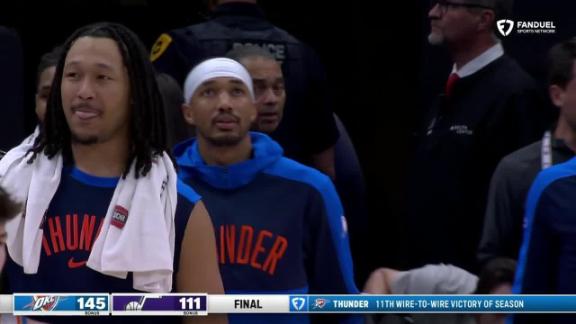 Oklahoma City Thunder vs. Utah Jazz: Game Highlights