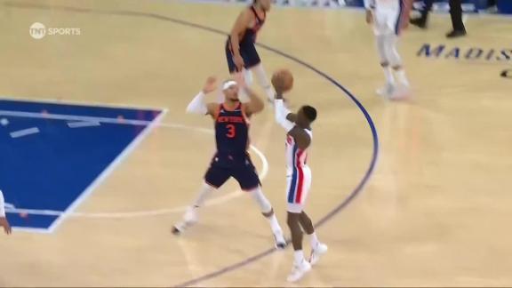 Pistons 100-94 Knicks (Apr 21, 2025) Game Recap - ESPN