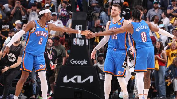 The Thunder erase a 29-point deficit vs. the Grizzlies to pull off the second-largest comeback in NBA postseason history.