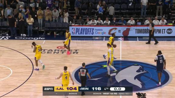 Los Angeles Lakers vs. Minnesota Timberwolves: Game Highlights