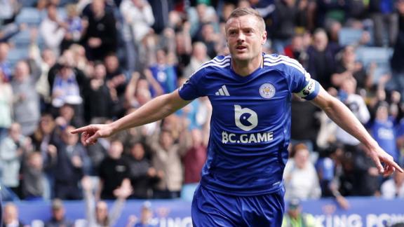 Vardy snaps Leicester's goalless streak vs. Southampton