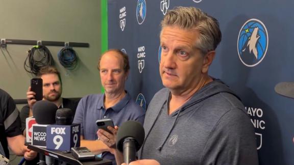 Timberwolves coach Chris Finch said his team has submitted clips to the league office that showed what he called egregious contact made against center Rudy Gobert.
