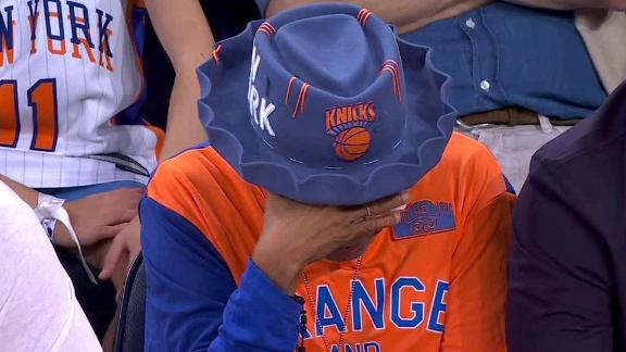 Payton Pritchard drills another triple, leading Spike Lee to put his head in his hands.