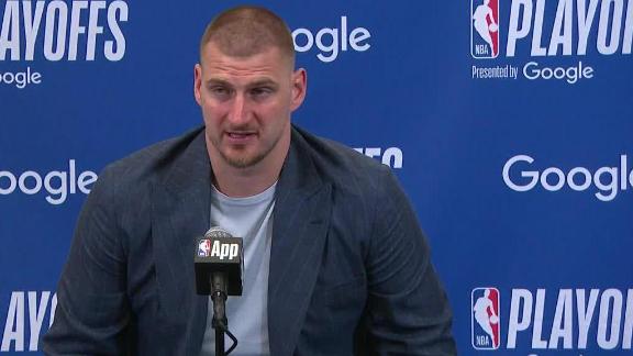 Nuggets star Nikola Jokic explains why he has been uncharacteristically inefficient against the Thunder.
