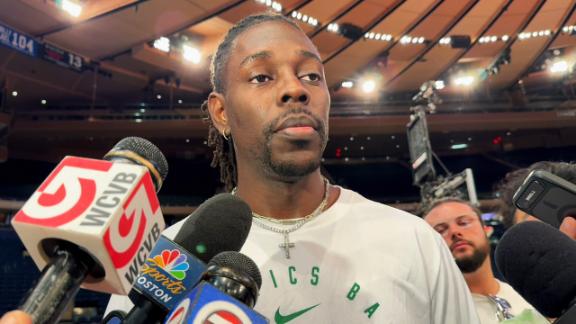 Jrue Holiday explains why Celtics didn't need to talk after going down 0-2.