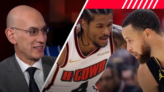 Why Adam Silver loves the 'throwback' physicality of this year's playoffs NBA commissioner Adam Silver discusses the style of play and intensity in the 2025 NBA playoffs.