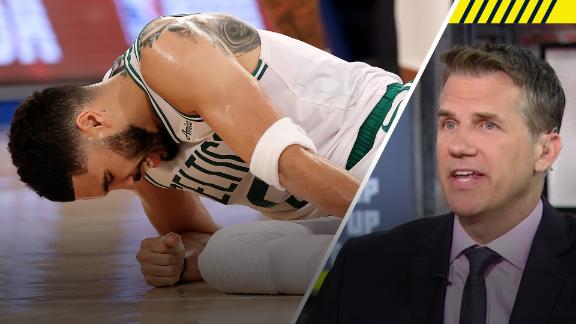 The "Get Up" crew discusses if Jayson Tatum's injury derails Boston's championship hopes.