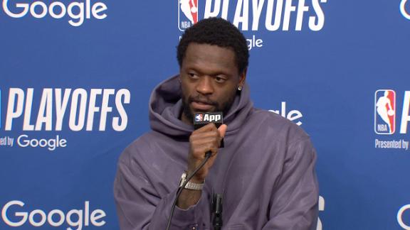 Julius Randle sums up the Timberwolves' series win over the Warriors in the Western Conference semifinals.
