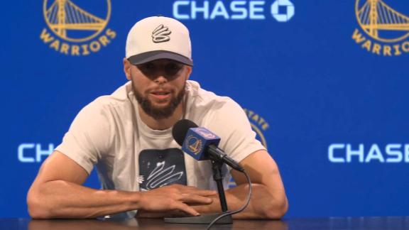 Steph Curry gives no indication that his run with the Golden State Warriors will end in two years when his contract expires.