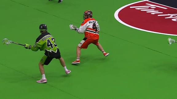 Jake Boudreau brings Rush level with 0.9 seconds left on clock