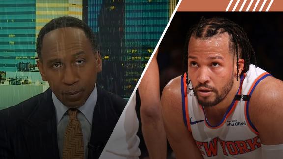 Stephen A. Smith vents his frustration after the Knicks' late-Game 1 meltdown against the Pacers.