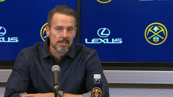 Nuggets president Josh Kroenke explains why the team will move forward with head coach David Adelman next season and beyond.