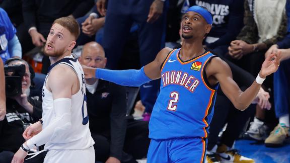 The Thunder dominate the Timberwolves for the second game in a row to move up 2-0 in the Western Conference finals.