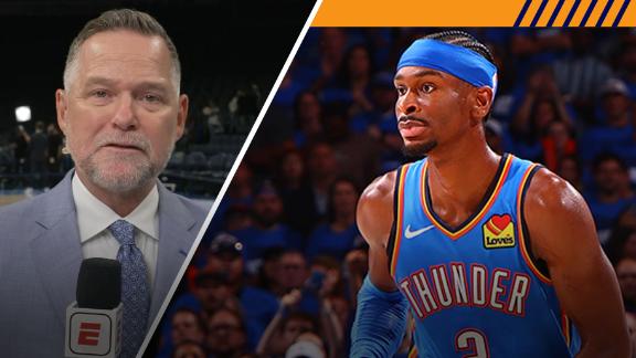 Michael Malone says Shai Gilgeous-Alexander is a "foul artist" as he breaks down the difficulty in guarding the league's MVP.