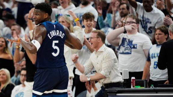 Anthony Edwards and the Timberwolves shock the Thunder with a 42-point blowout to take Game 3 of the Western Conference finals.