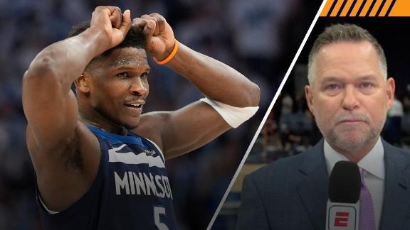 Michael Malone join Scott Van Pelt to explain how the Thunder's defense kept the ball away from Anthony Edwards in Game 4.