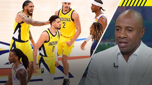 Jay Williams has high praise for Tyrese Haliburton after his clutch performance lifted the Pacers to a Game 1 win over the Thunder.






