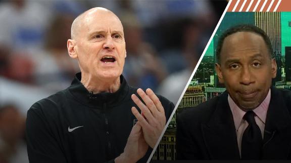 Stephen A. Smith highlights head coach Rick Carlisle's championship experience and the Pacers' collective performance as crucial to their Game 1 comeback win.






