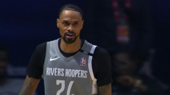 Raphiael Putney goes off for five 3-pointers for Rivers Hoopers in an 89-81 loss to US Monastir.