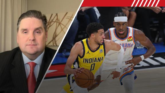 Brian Windhorst discusses potential adjustments from the Pacers and Thunder ahead of Game 2 of the NBA Finals.