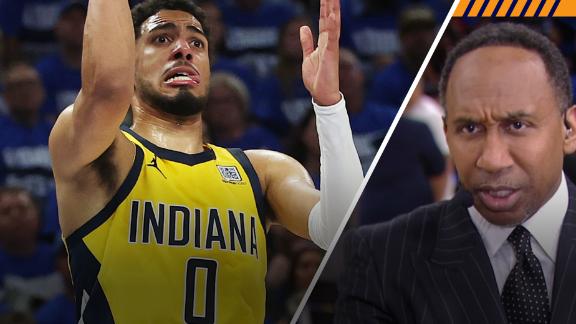 Stephen A. Smith and Scott Van Pelt try to figure out why Tyrese Haliburton tends to not be visible in some games as much as others.