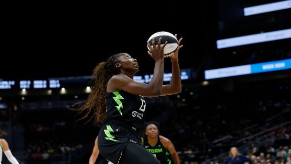 Ezi Magbegor's Storm takes out Alanna Smith's Lynx, with the pair of Opals teammates putting up 14 and 13 points respectively for their WNBA squads.