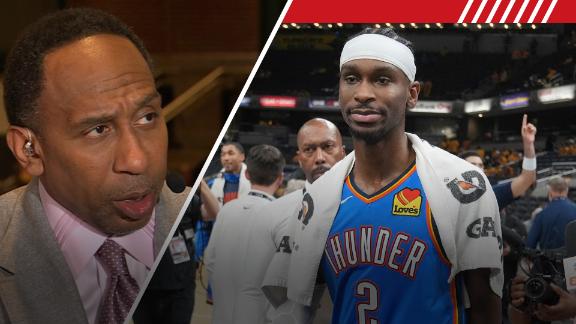 Stephen A. Smith explains how impressed he is with the Thunder's big Game 4 win to even up the NBA Finals.