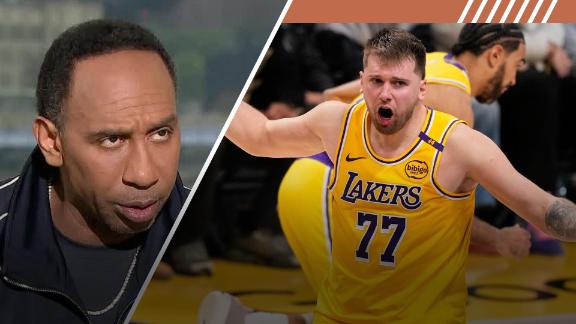 Stephen A. Smith discusses why he believes that Luka Doncic's leadership problems stem from a lack of conditioning.






