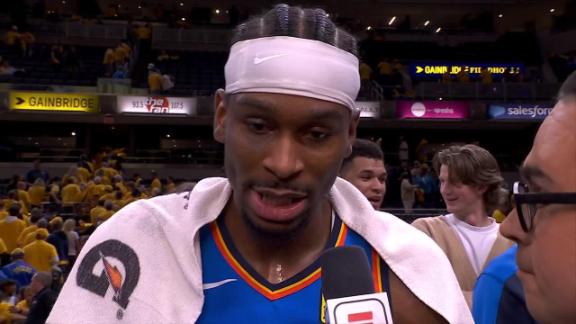 Shai Gilgeous-Alexander breaks down how the Thunder were able to take Game 4 from the Pacers and even up the NBA Finals.