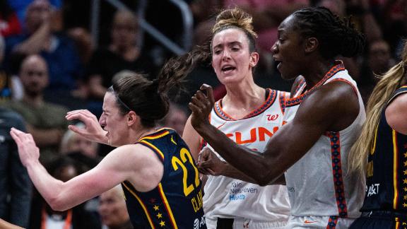 Chaos on the Court Clark Fever Ignite Firestorm Against the Sun
