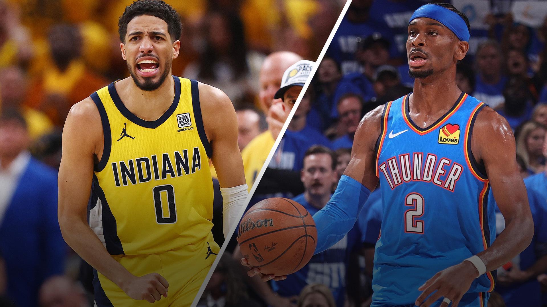 The Pacers and Thunder meet Sunday night in the first NBA Finals game since 2016. Will it be Indiana or Oklahoma that claims glory? Be sure to watch it all live on ABC.