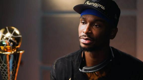 Shai Gilgeous-Alexander tells Malika Andrews what it means to win the MVP, Finals MVP and the NBA title, joining list of greats.