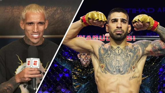 Charles Oliveira promises to walk forward vs. Ilia Topuria