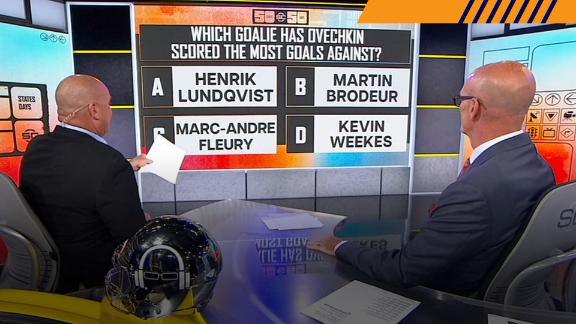Scott Van Pelt is tested about his Washington D.C. sports knowledge in a multiple-choice game on SportsCenter's 50 States in 50 Days.