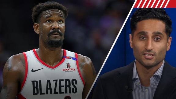 Shams Charania reports on the Trail Blazers' decision to buy out Deandre Ayton, making him eligible for free agency.
