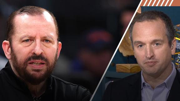Tim Bontemps joins "First Take" to break down why the Knicks have struggled to attract a head coach.